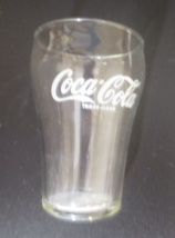 Coca-Cola Trademark Etched on one side Bell Soda Glass 6 oz - £7.73 GBP