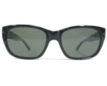 Persol Sonnenbrille 2966-s 95/58 Schwarz Quadratisch Cat Eye Rahmen mit ... - $149.23