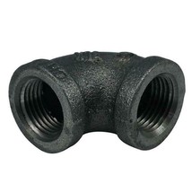 STZ 1/2 in. Black Iron 90° Elbow 312 E90-12-10 (10 PACK) - $14.84
