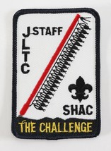 Vintage Sam Houston STAFF Challenge JLTC Black Boy Scouts BSA Camp Patch - £8.94 GBP