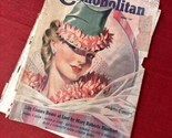 Cosmopolitan April 1940 VTG Magazine Easter Bonnet Bradshaw Crandell Cov... - £6.99 GBP