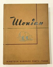 1943 University of Utah, Utonian, University Yearbook Annual, Salt Lake City - £27.68 GBP