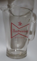 Budweiser 42oz Glass Pitcher Used - £5.93 GBP