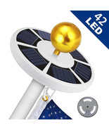 42-LED Solar Flagpole Light—Waterproof with Hook for Camping &amp; Outdoor Use! - $520.72 MXN