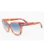 Tom Ford ARABELLA 511 53W Blonde Havana / Blue Gradient Sunglasses TF511... - €146,02 EUR