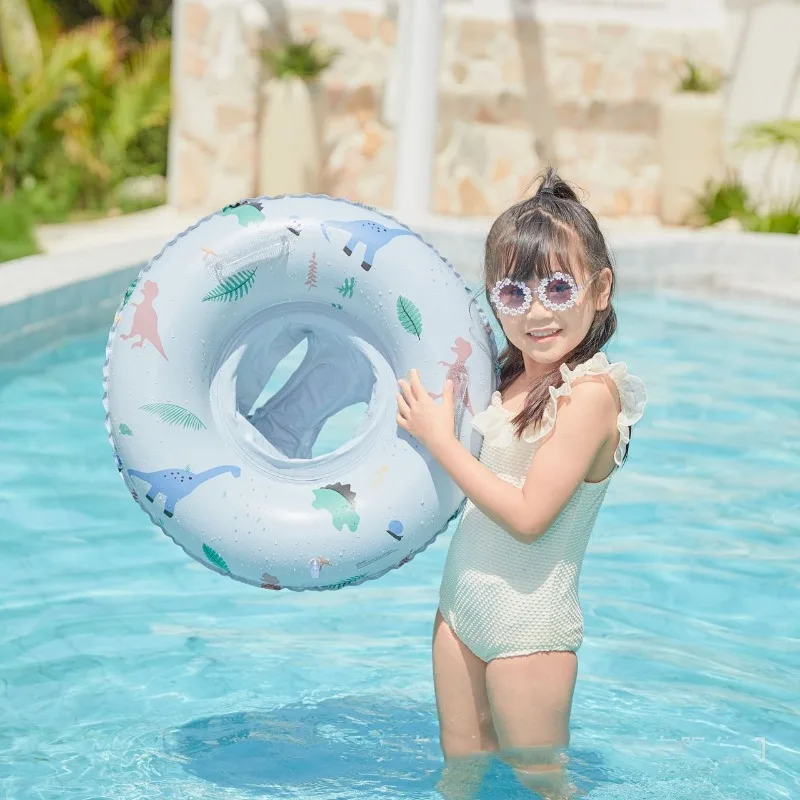 Summer Children Swimming Circle Kids Swim Ring Swimming Pool Beach Inflatable - £15.17 GBP