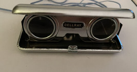 Dellray Opera Glasses Binoculars Crystar Lens 25X Vintage Collapsible Japan - £20.17 GBP