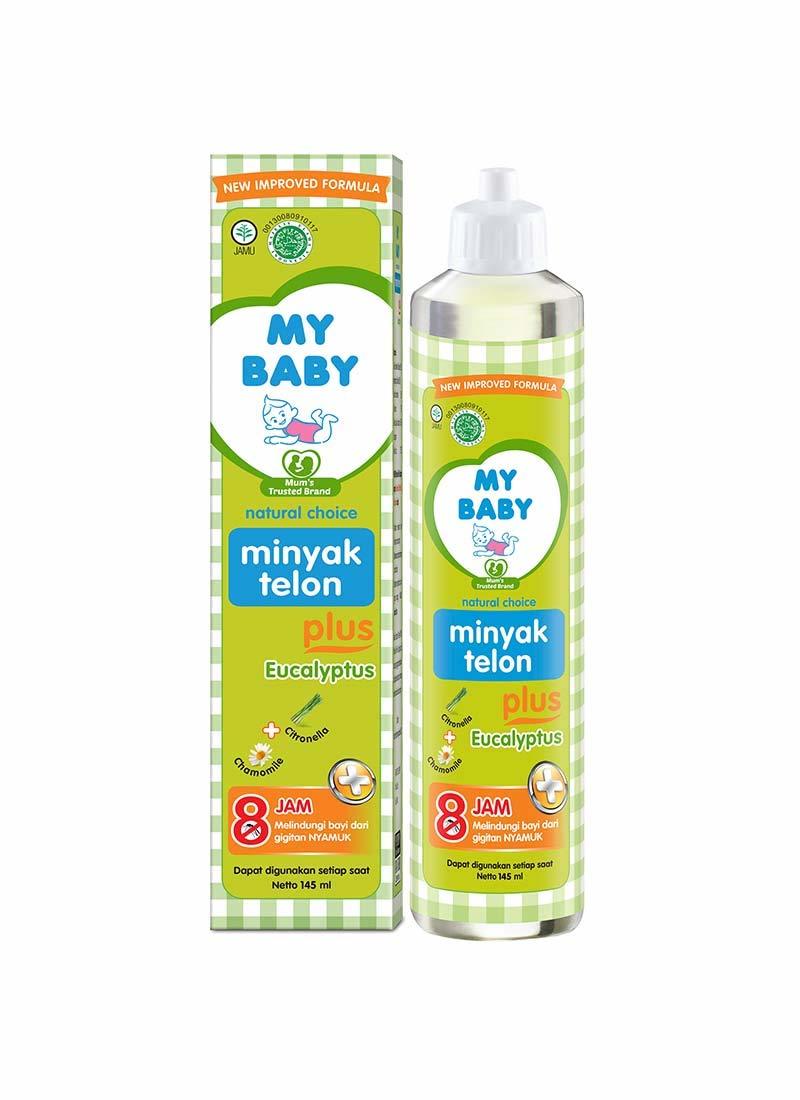 My Baby Minyak Telon Oil Plus -150 ml- 5.07fl oz (Pack of 12)