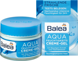 Balea Aqua Skin Moisturising Cream Gel - 50 ml // Free Shipping  - $41.00