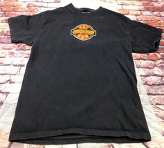 Krispy Kreme Employee Hot Now Original Glazed Hanes Beefy-T Black Shirt M - $14.25