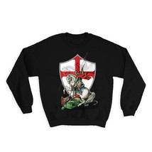 Saint George : Gift Sweatshirt Catholic Religious Religion Classic Faith - $28.95