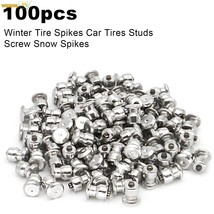 100pcs Winter Wheel Lugs s Studs Screw Snow Spikes Wheel Tyre Snow Chains Studs  - £84.40 GBP