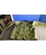 USGI M-65 MILITARY FIELD JACKET COAT LINER QUILTED INSULATED OD GREEN ME... - $532.92 MXN
