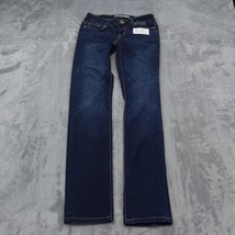 Aeropostale Pants Womens 00 Blue Low Rise Straight Cut Skinny Jeans Bottoms - $24.63