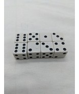 Lot Of (8) Black And White Dice - $12.21 CAD