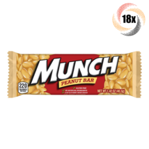 18x Bars Munch Peanut Candy Bars | 1.42oz | Gluten Free | Fast Shipping! - £18.17 GBP