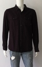 VANS Heavyweight 100% Cotton Long Sleeve Button Up Shirt (Size M) - £19.51 GBP