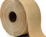 Water-Activated Kraft Paper Tape – Fiberglass Reinforced Heavy Duty Pack... - $23.27