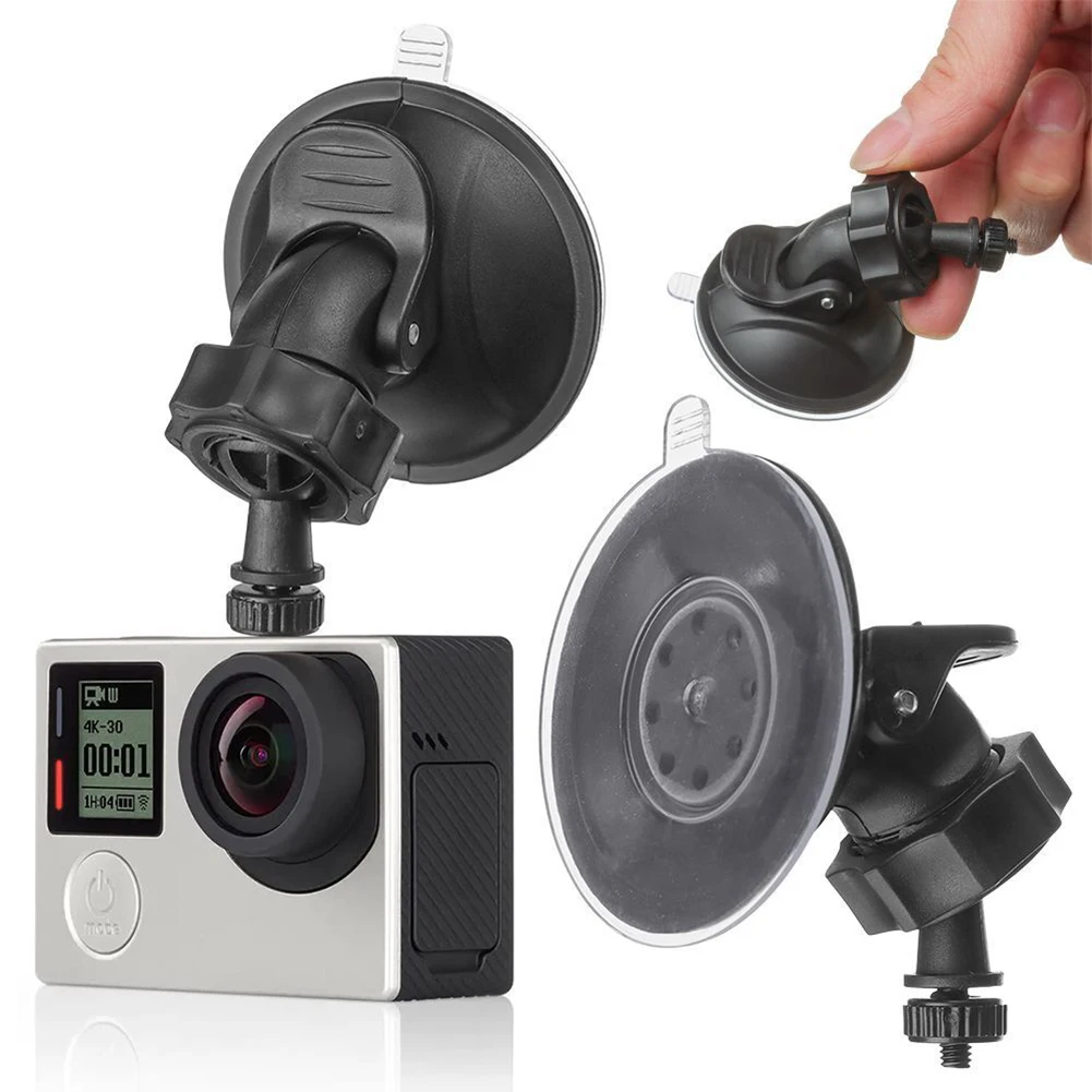 Car Dash Cam Holder - Portable Suction Cup Holder for Car Camera WiFi Driving - £10.73 GBP