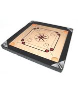 Terrapin Trading Indian Wooden Wood Carrom Board (NOT Full Sized) 25&#39;&#39; +... - £55.68 GBP