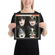 Kiss Framed Reprint Signed Dynasty Album Framed Reprint - £63.14 GBP