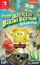 Spongebob Battle For Bikini Bottom Rehydrated Switch New! Family Fun Game Night - £24.84 GBP