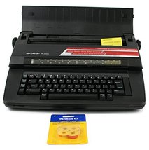 Sharp PA-3100E Portable Electronic Intelliwriter Typewriter and 4-Pack of Pelika - £184.78 GBP