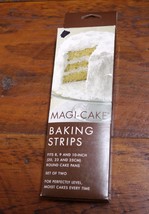 Pair of 2 MAGI-CAKE Moist Cakes Baking Strips - $12.99