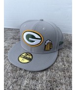 Green Bay Packers NFL New Era City Describe 59FIFTY Fitted Hat Cap 7 3/8 - $47.80 CAD