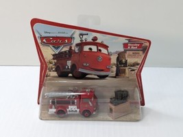 New Stanley &amp; Red Disney Pixar Cars Original Desert Card Fire Engine Truck Nip - £26.03 GBP
