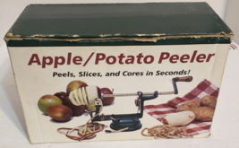 Cast Iron Apple/Potato Peeler, Peels, Slices, Cores in Seconds Model A505G NIB - $19.40