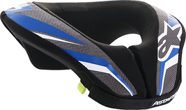 ALPINESTARS Youth Sequence Neck Roll - Black/Anthracite/Blue - S/M 6741018-177-S - $51.95