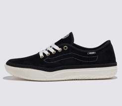 Vans Circle Vee SE Suede Black/Marshmallow Sneakers Low-Top Shoes Size  10.5 - £52.63 GBP
