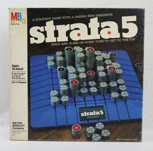 VINTAGE 1985 Milton Bradley Strata 5 Board Game - £19.77 GBP