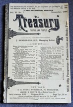 The Treasury: Pastor and People Vol. VI No. 7 Nov. (1888) Evangelical Ma... - £15.82 GBP
