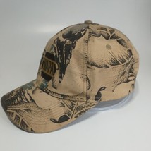 NAPA OUTDOORS Camo Hat Baseball Cap Hunting Adjustable Snapback Embroidered - $9.89