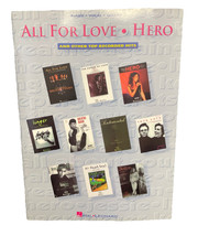 All For Love Hero And Other Top Recorded Hits Piano Vocal Guitar Sheet M... - $14.99