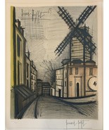 BERNARD BUFFET &quot;WINDMILL&quot; LITHOGRAPH ON PAPER HAND SIGNED &amp; NUMBERED - £2,107.45 GBP