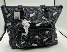 Rare Large NWT Discontinued Radley London Vintage Coated Canvas/Leather ... - £91.58 GBP