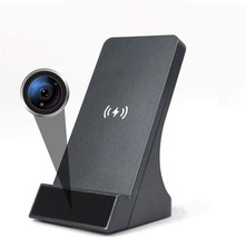 Lizvie Wireless Charger With Hidden Camera, 1080P Hd Mini Smart Nanny Security - £105.37 GBP