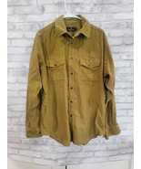 Bugatchi Uomo Men L 100% Cotton Long Sleeve Button Down Collared Shirt C... - €23,80 EUR