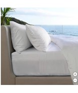 Cariloha Bed Sheets Set White Resort Thermal Regulating Soft Smooth Sateen - $374.58 CAD+