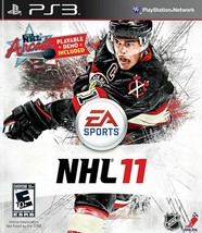 PS3 NHL 11 Video Game Official Hockey 720p HD Action Multiplayer 2011 Pro league - £5.12 GBP