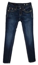 Miss Me Womens Size 26 Signature Skinny Low Rise Dark Wash Jeans  - £21.45 GBP