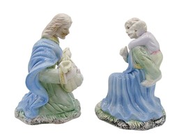 Vintage K&#39;s Collection Ceramic Jesus Baby/Child Figurines Size 6x3&quot; Religious - £15.05 GBP