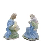 Vintage K&#39;s Collection Ceramic Jesus Baby/Child Figurines Size 6x3&quot; Reli... - $19.22