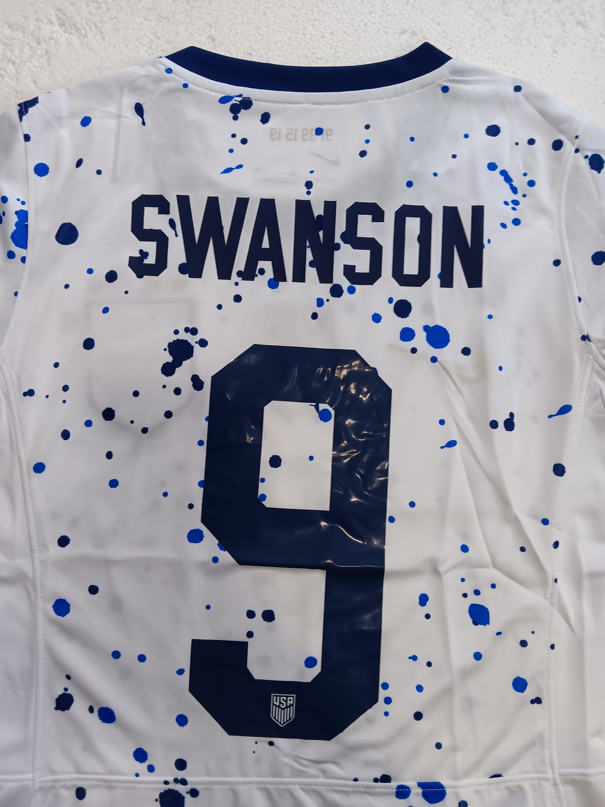 Mallory Swanson USA USWNT 2023 World Cup Stadium White Home Womens Soccer Jersey Item image 8