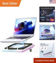 RGB Laptop Cooling Pad with Powerful Turbofan, Gaming Laptop Cooler with... - $202.05