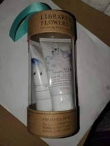 Library of Flowers FORGET ME NOT Shower Gel 2oz Handcream 2oz Gift Set Osmanthus - £11.68 GBP