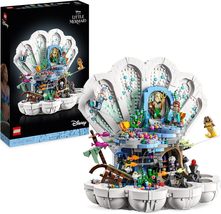 LEGO 43225 Disney Princess Real Shell from The Little Mermaid, 2023 Movi... - £526.44 GBP